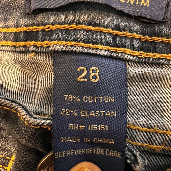 Romeo & Juliet Couture Premium Straight Leg Dark Wash Denim Jeans Size 28 - Picture 3 of 8